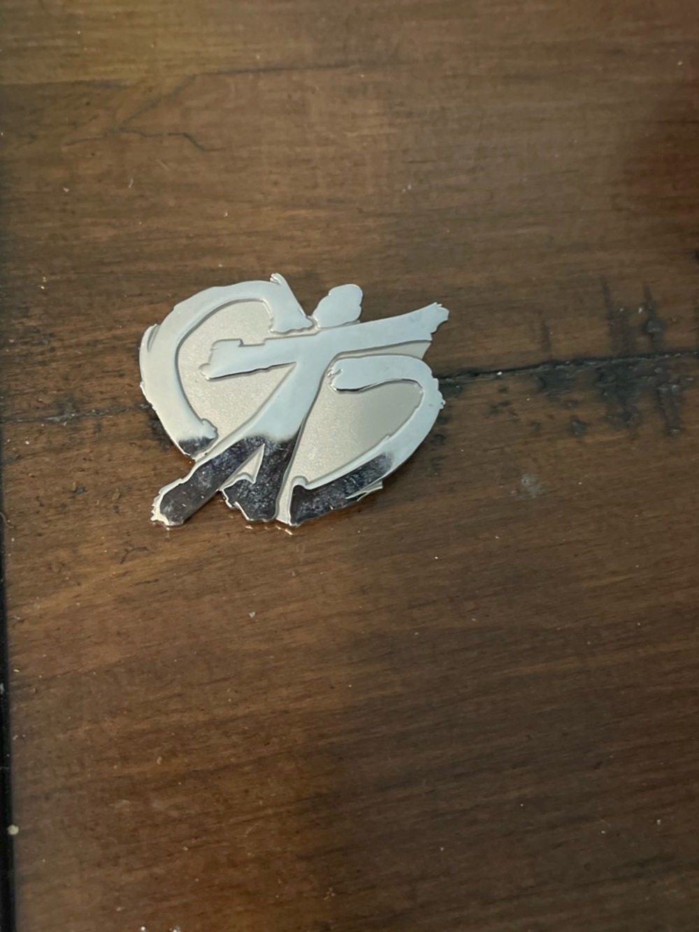 Missions Logo Pin - Silver 1743